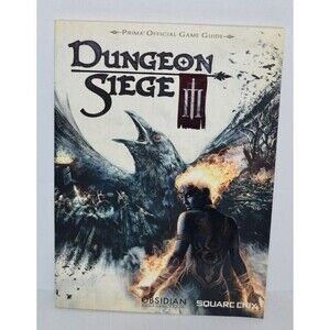 Dungeon Siege III Prima Official Game Strategy‎ Guide Book RPG